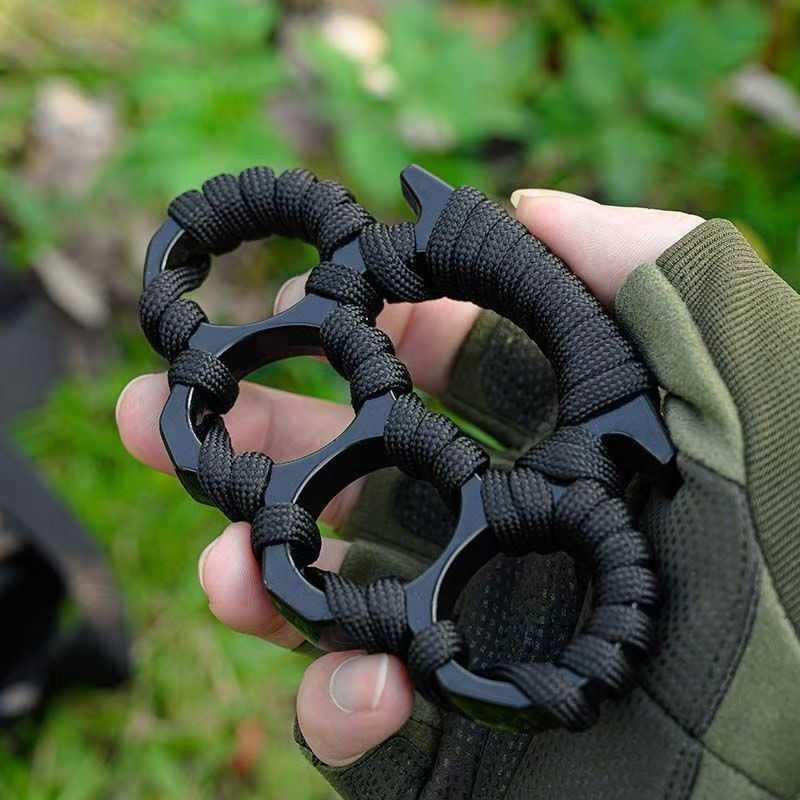 Hot Selling 1/2pcs Thick High Strength Tactical Finger Ring Finger Tiger Tactical Survival.