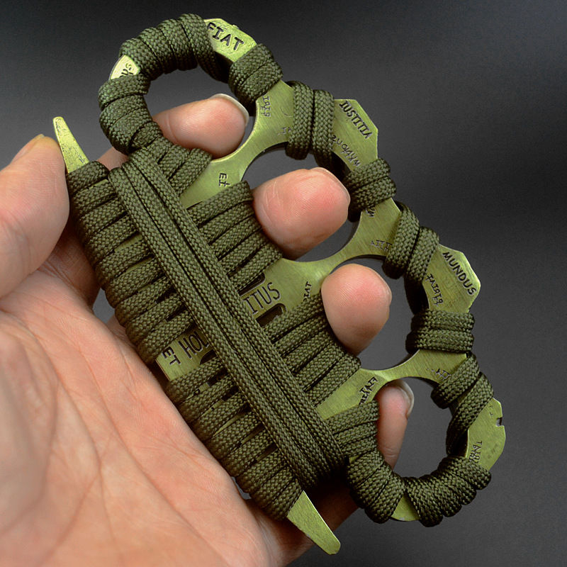Hot Selling 1/2pcs Thick High Strength Tactical Finger Ring Finger Tiger