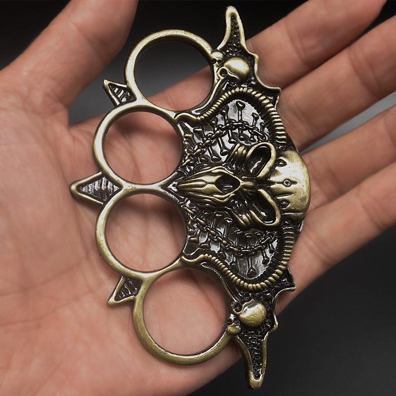 Hot Selling 1/2pcs Thick High Strength Tactical Finger Ring Finger Tiger Tactical Survival.