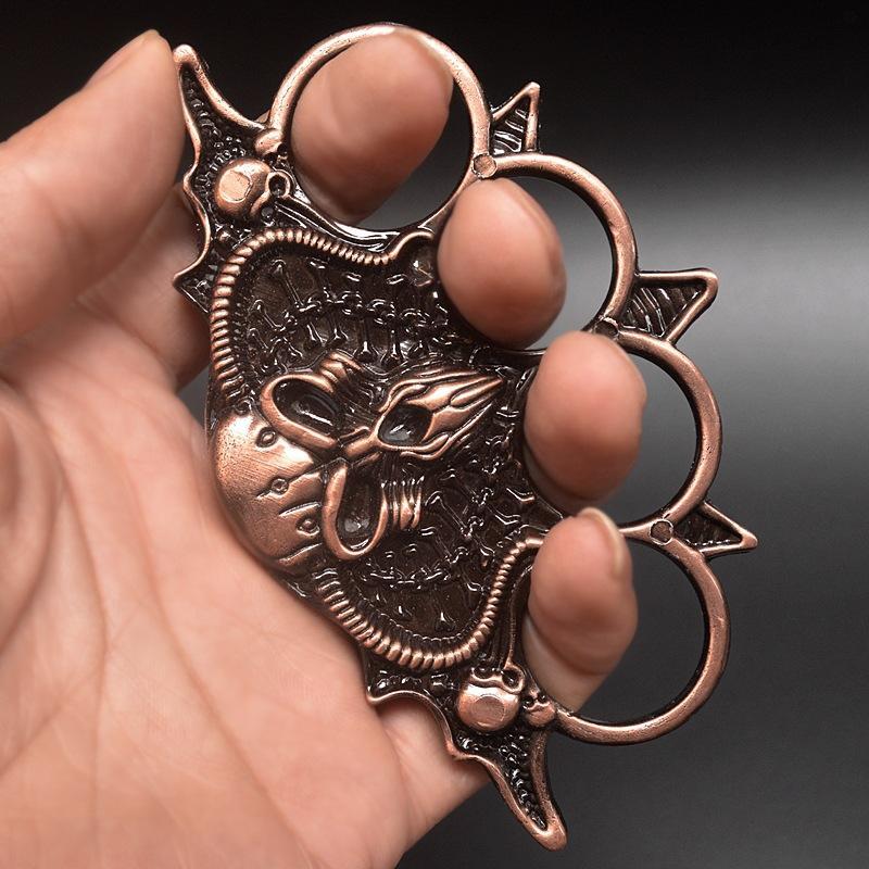 Hot Selling 1/2pcs Thick High Strength Tactical Finger Ring Finger Tiger Tactical Survival.