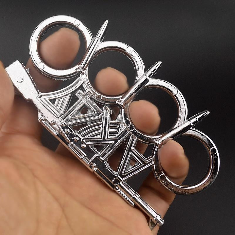 AK Pistol-style High-strength Tactical Finger Ring (Knuckle Duster) - Tactical Survival Tool