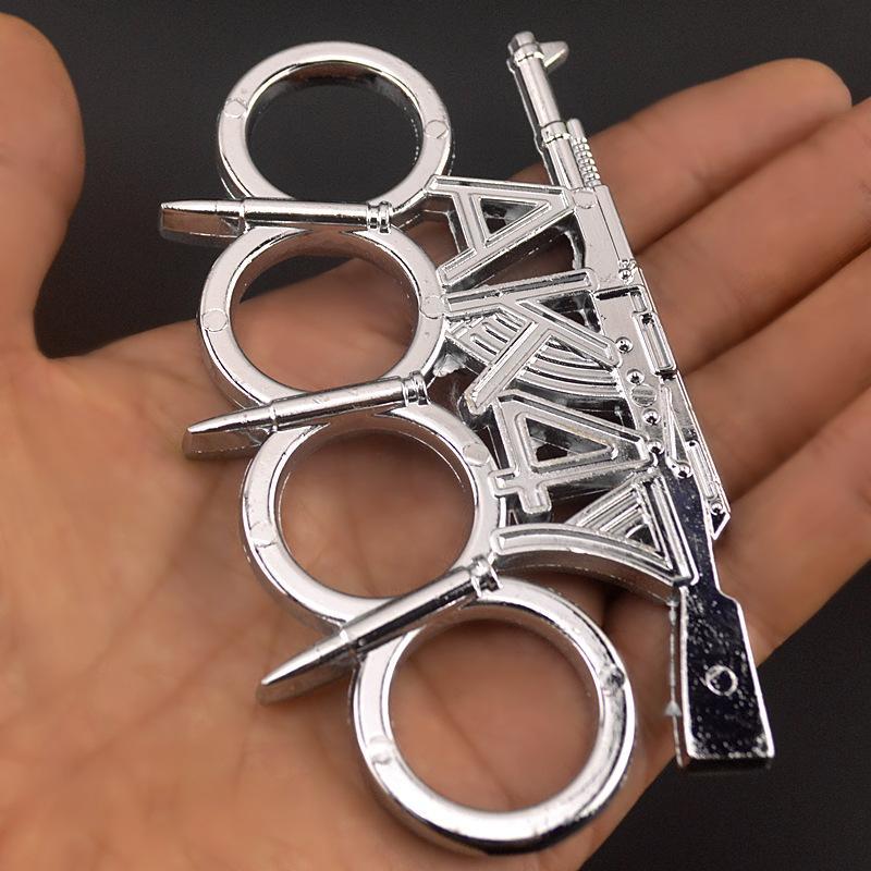 AK Pistol-style High-strength Tactical Finger Ring (Knuckle Duster) - Tactical Survival Tool