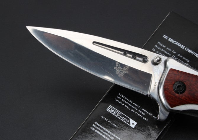 Quick folding knife